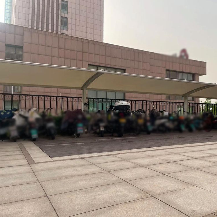 魏县膜结构电动车棚